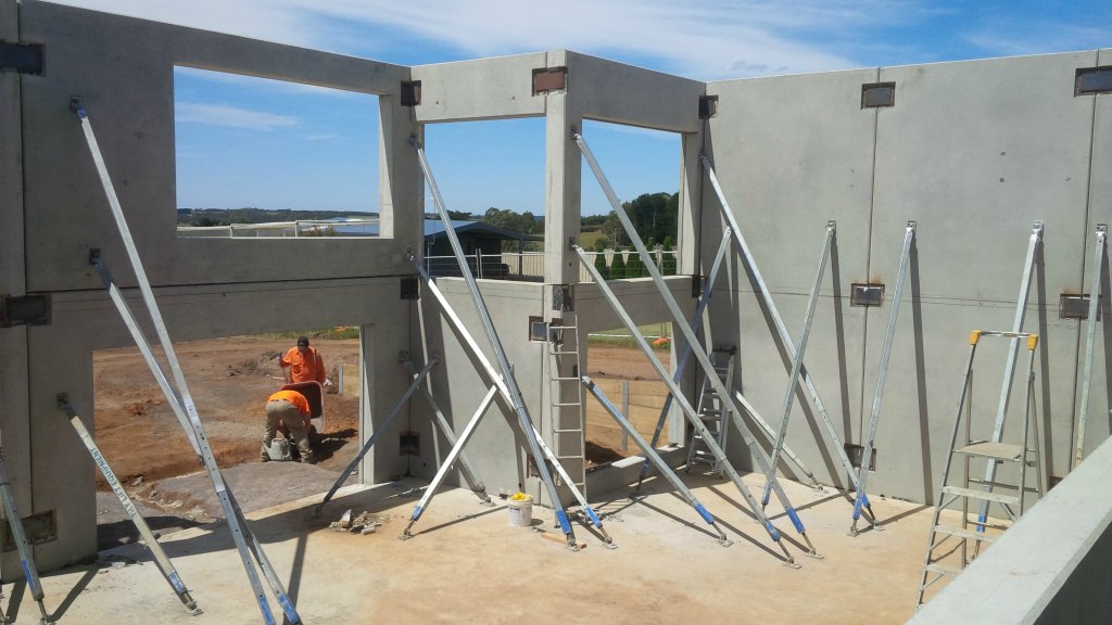 Precast residential and housing concrete panels Victoria